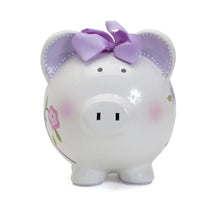 Load image into Gallery viewer, Colorful 1-Pound Paper Bird Ceramic Bank - A Safe Savings Solution for Girls