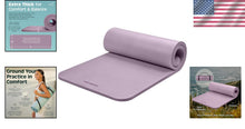 Load image into Gallery viewer, Solana 1-Inch Thick Non-Slip Yoga Mat with Carry Strap - Comfort &amp; Stability
