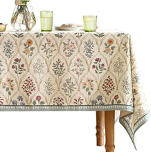 Load image into Gallery viewer, Stylish Floral Table Cover for Rectangular Dining - Ideal for Parties &amp; Banquets