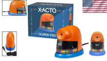 Load image into Gallery viewer, X-ACTO Pro Electric Crayon Sharpener with SafeStart Motor - Ideal for School Use