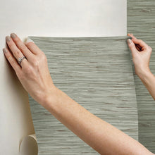 Load image into Gallery viewer, Textural Green Peel and Stick Wallpaper - Ideal for Stylish DIY Transformations
