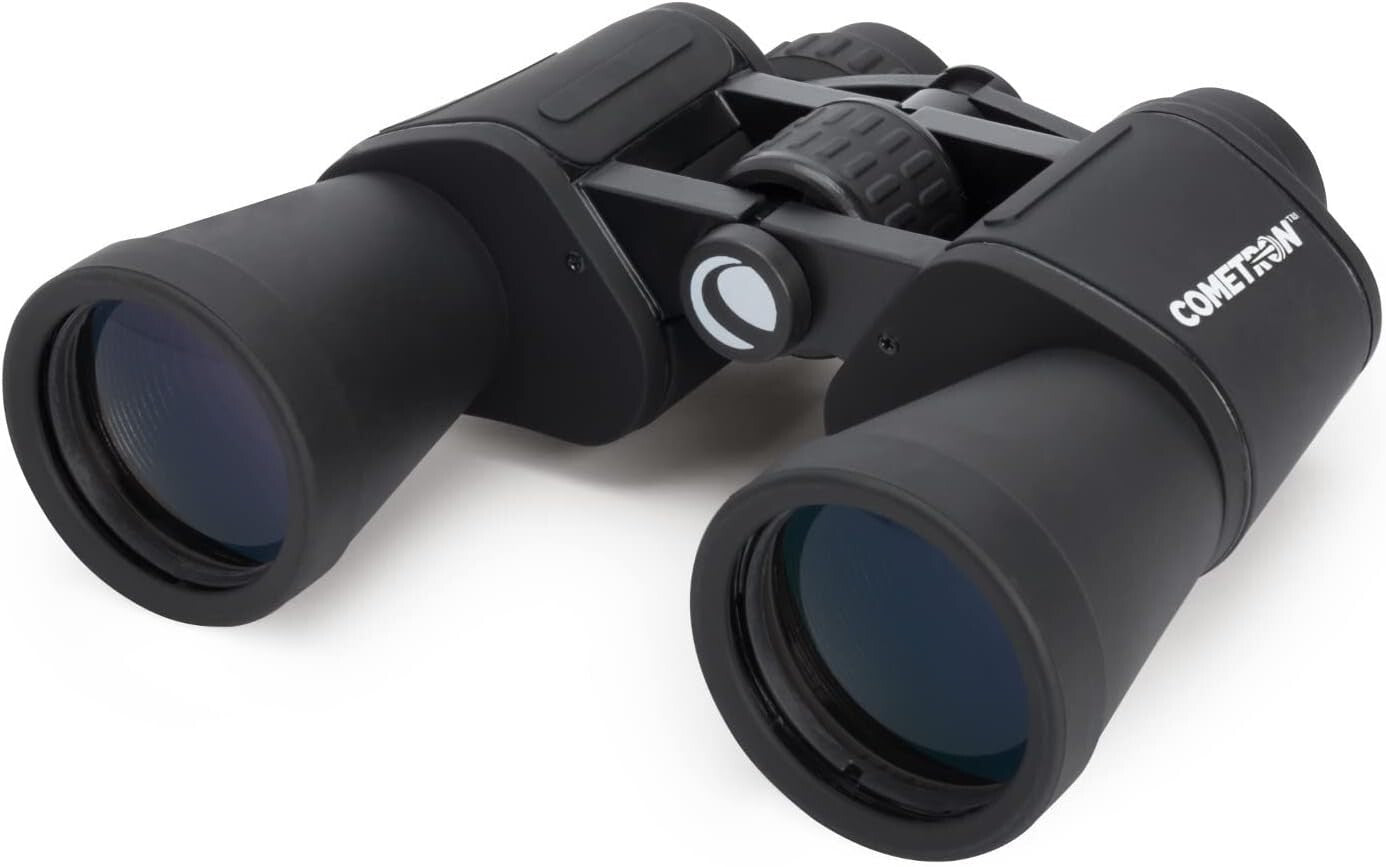 High-Performance 7x50 Binoculars with Wide Field & 50mm Objectives - Cometron