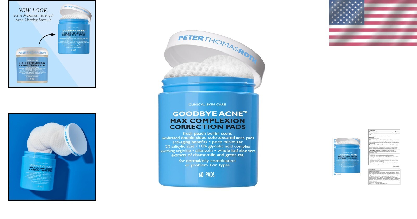 Revitalize Skin with Max Complexion Correction Pads - Gentle Exfoliation