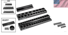 Load image into Gallery viewer, Magnetic Ratchet Socket Organizer - 3-Piece Set for Easy Storage in Tool Boxes