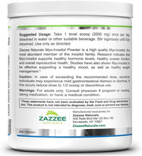 Load image into Gallery viewer, Premium Myo-Inositol Powder - 100% Pure, 183 Servings, Hormonal Balance Support