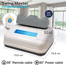 Load image into Gallery viewer, Compact Swing Master Chi Machine - Gentle Muscle Stimulation with Remote Control