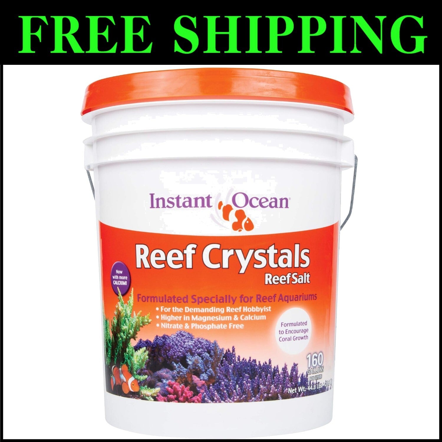 Premium Reef Crystals Salt - Detoxifying Formula for Healthy Aquatic Ecosystems