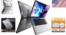 Load image into Gallery viewer, MacBook Pro 14 inch Rugged Hard Shell Case with Shock Absorber - Black