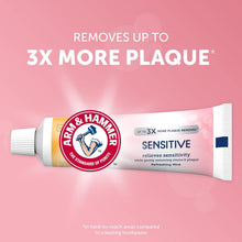 Load image into Gallery viewer, Gentle Baking Soda Toothpaste for Sensitive Teeth &amp; Gums in Frosted Mint Flavor