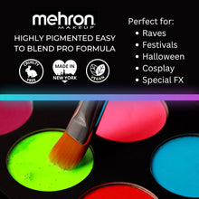 Load image into Gallery viewer, 8 Color Neon UV Glow Paint Palette - Magnetic, Refillable &amp; Water-Activated