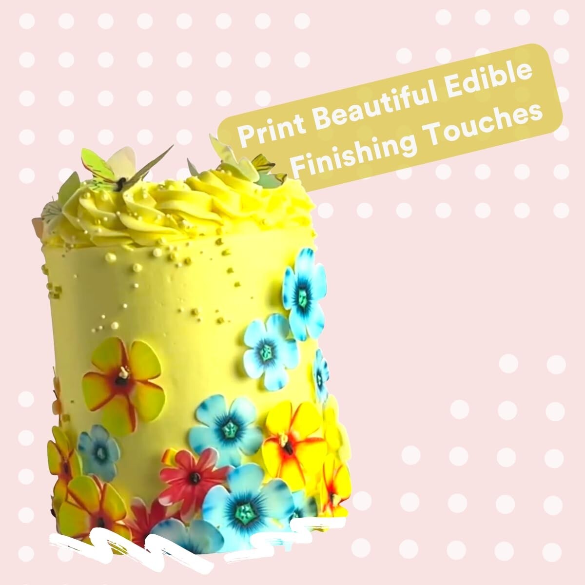 200 Sheets of Natural Edible Wafer Paper - Perfect for Customizing Desserts