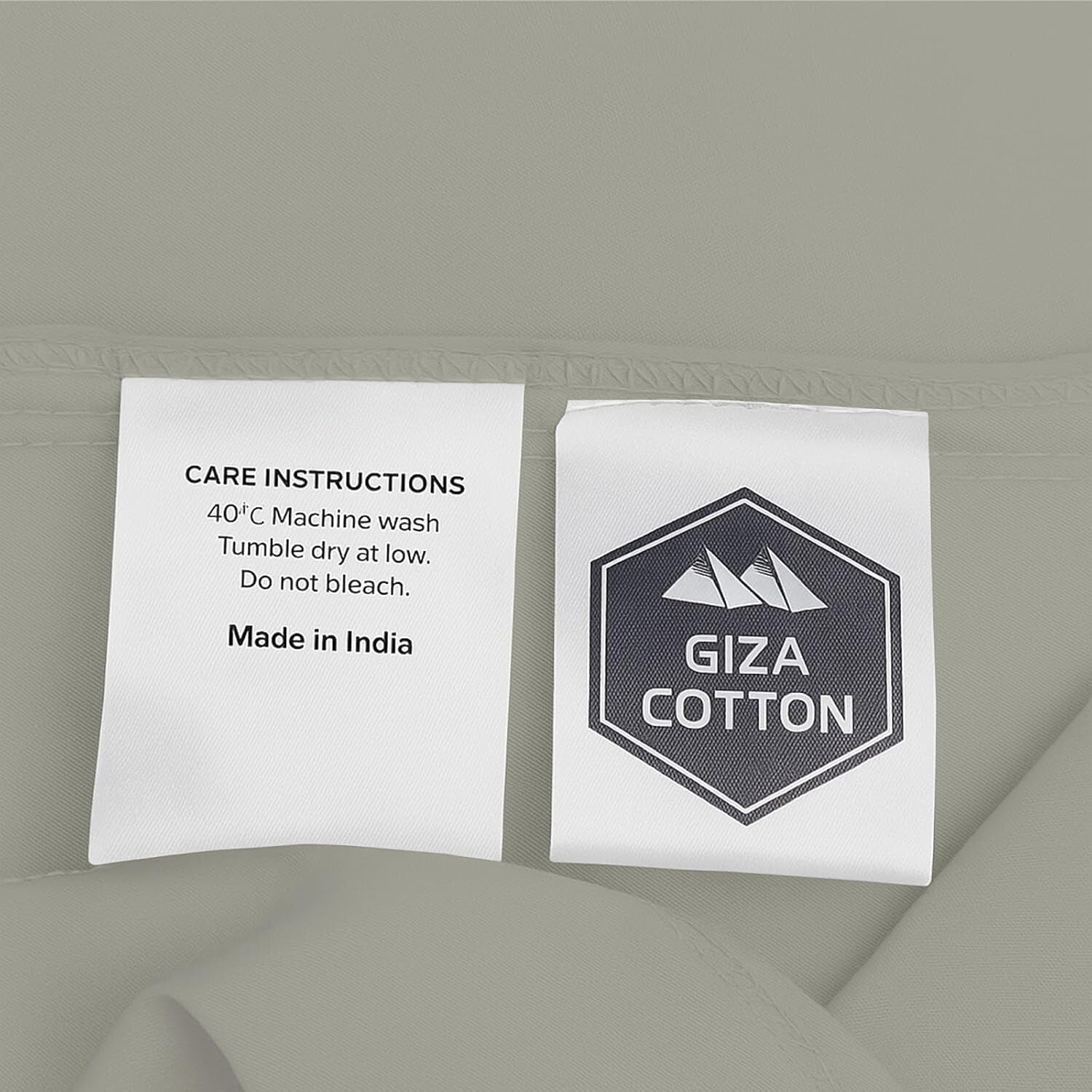 100% Certified Giza Cotton King Size Sheets Set - 4PC Deep Pocket Elegance