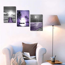 Load image into Gallery viewer, Captivating Black and White Sunflower Canvas Art - Ideal Home Decoration Set