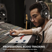 Load image into Gallery viewer, Noise-Isolating 50mm Over Ear Headphones for Podcasting &amp; Music Enjoyment