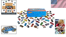 Load image into Gallery viewer, Individually Packaged 50-Pack of 1:64 Scale Toy Trucks &amp; Cars for Ages 3+
