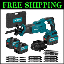 Load image into Gallery viewer, Lightweight 21V Brushless Reciprocating Saw - Cordless for Metal, Wood &amp; PVC