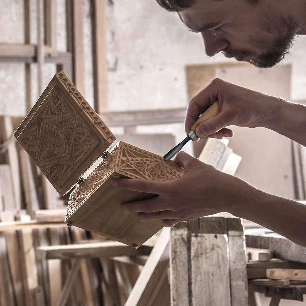 Ultimate 24-Piece Wood Knife Set for Detailed Carving - Durable Tools Included