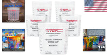Load image into Gallery viewer, Versatile 174 Oz Mixing Cups - Perfect for Automotive Paints &amp; Crafts, 12 Count