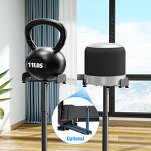 Load image into Gallery viewer, Sleek 34" to 43.3" Adjustable Speaker Stands with Concealed Cables – Alloy Steel