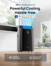 Load image into Gallery viewer, Energy-Efficient 12000 BTU Portable AC - Adjustable Cooling &amp; Drain-Free Design