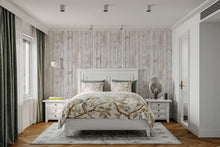 Load image into Gallery viewer, Removable Light Brown Wood Grain Wallpaper - Self-Adhesive for Modern Spaces