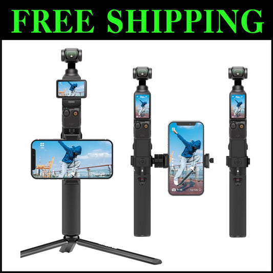 Complete Charging Kit for DJI Osmo Pocket 3 - Power Bank and Phone Holder Set