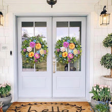 Load image into Gallery viewer, Durable Silk Spring Wreath with Peony &amp; Dahlia - Perfect for Every Occasion