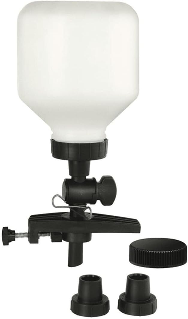 Versatile Pneumatic Brake and Clutch Bleeding Tool with 360-Degree Swivel Inlet