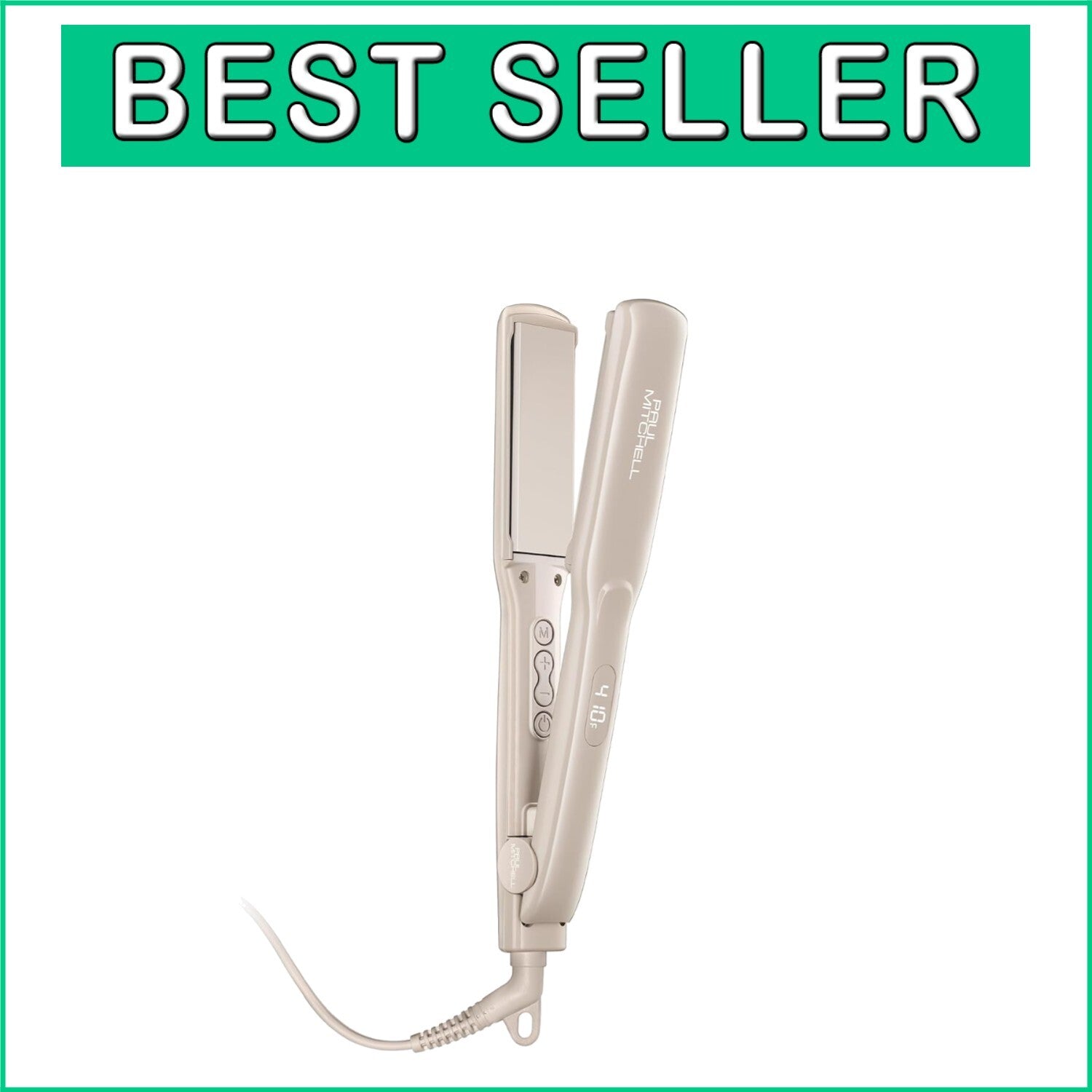 Versatile Adjustable Heat 1.25" Flat Iron - Ceramic Plates for Shiny Hair