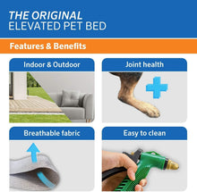Load image into Gallery viewer, Lightweight &amp; Eco-Friendly Elevated Dog Bed - Joint Support for All Life Stages