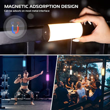 Load image into Gallery viewer, Rechargeable 360° RGB Light Wand with Magnetic Design for Photography &amp; Video
