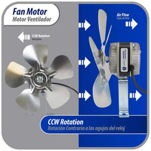 Load image into Gallery viewer, Versatile 16W Condenser/Evaporator Motor - 115V, Lightweight Copper Construction