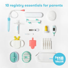 Load image into Gallery viewer, Ultimate Baby Kit with Teething Toys, Grooming Set &amp; Instant Relief Solutions
