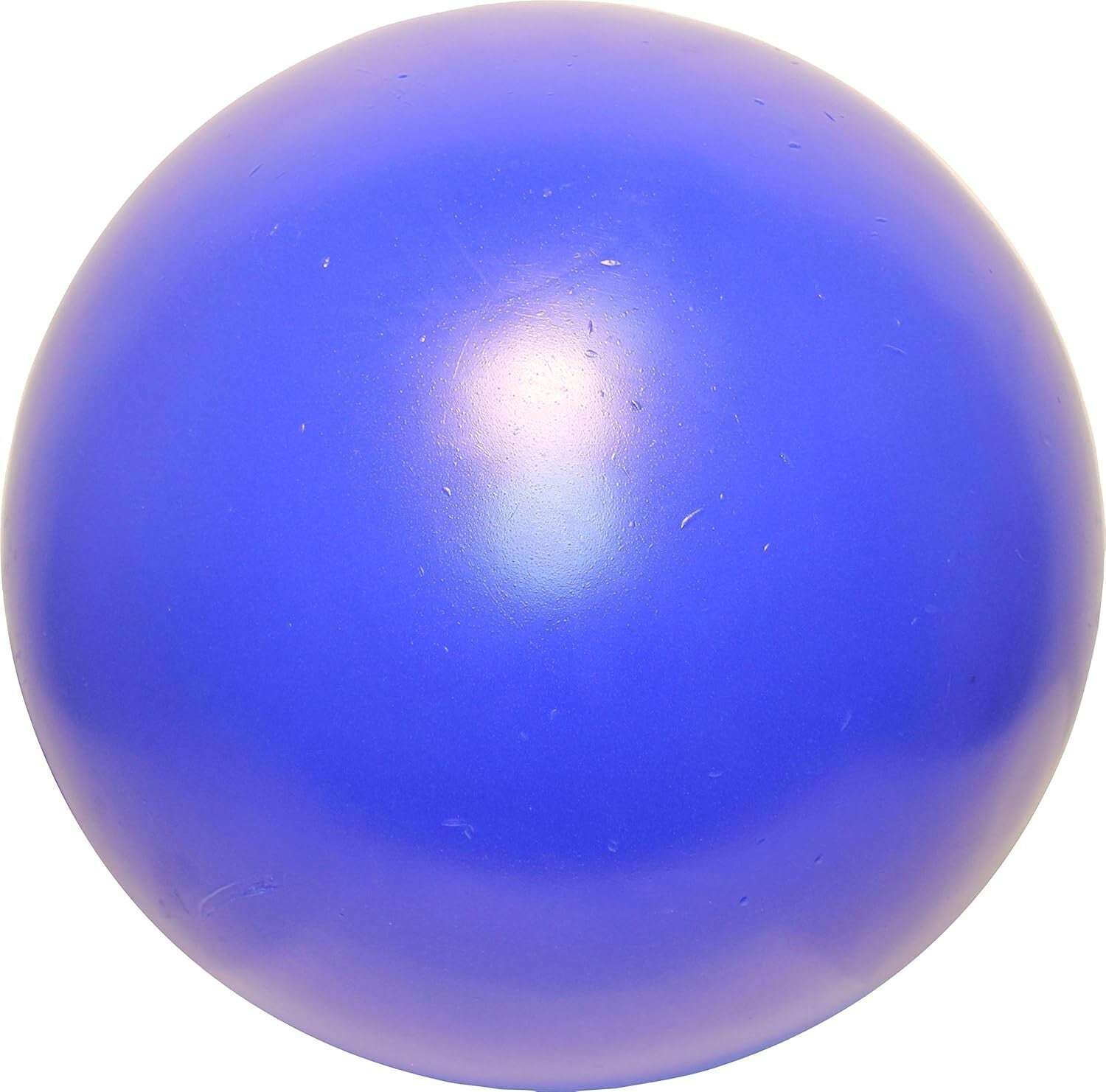 Push-N-Play 14" Extra-Large Indestructible Dog Ball Toy - Blue for All Breeds