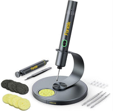 Load image into Gallery viewer, Advanced Wireless Soldering Iron Kit with ESD Tweezers &amp; 4 Precision Tips