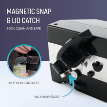 Load image into Gallery viewer, 3-in-1 Electric Can Opener, Sharpener &amp; Bottle Opener - Black Under Cabinet Tool