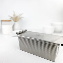 Load image into Gallery viewer, Commercial-Grade Pullman Loaf Pan Set of 2 - 9 x 4 x 4 | Non-Stick Steel