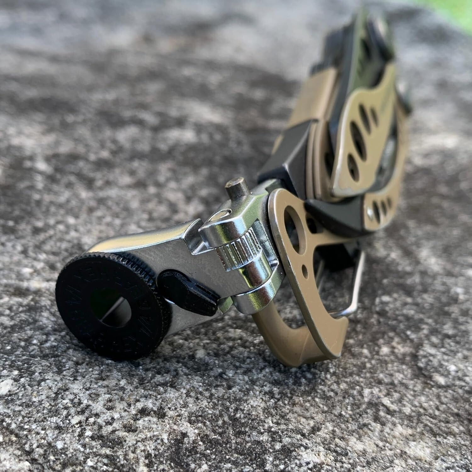 Flat End Flex Head EDC Ratchet Wrench for Leatherman Multitools - Compact Design