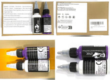 Load image into Gallery viewer, Professional Tattoo Ink Pigment Kit - 14 Colors, 1 fl oz Bottles for Skin Art