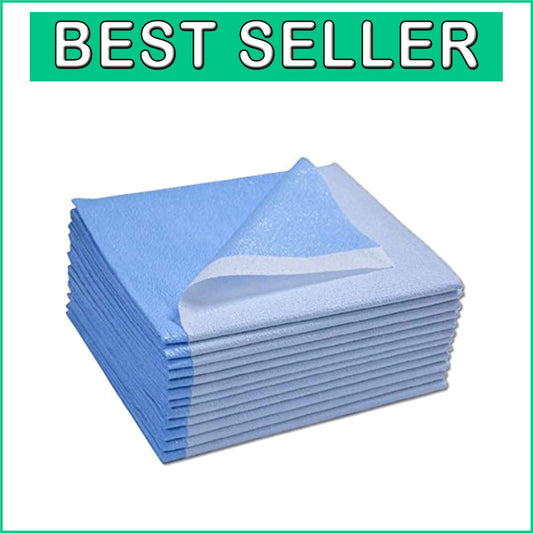 Avalon Single-Use Medical Drape - 40" x 60", Blue - Pack of 100 for Clinical Use