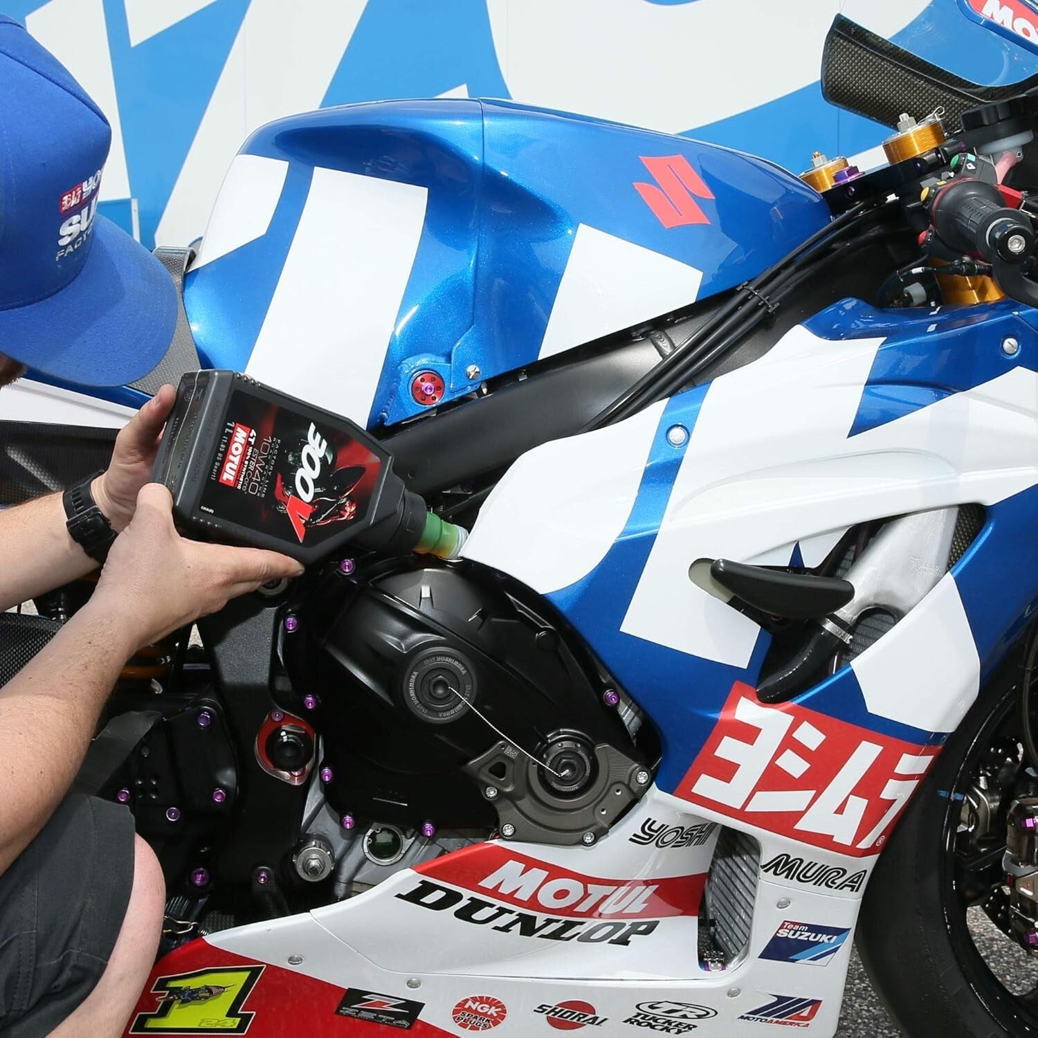 300V Factory Line 4L 10W-40 Synthetic Racing Motorcycle Engine Oil - Ester Core