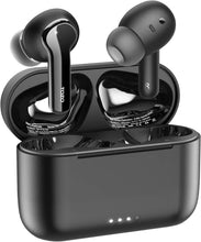Load image into Gallery viewer, Matte Black Wireless Earbuds with 21-Hour Battery Life &amp; Active Noise Cancelling