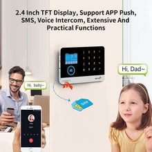 Load image into Gallery viewer, Complete 20-Piece Wireless Alarm System with Dual Network for Home Protection