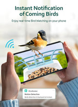 Load image into Gallery viewer, Wireless Bird Feeder with Solar Camera - Real-Time Bird Watching from Your Phone