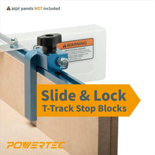 Load image into Gallery viewer, Safety First: 24" Table Saw Sled with Blade Guard &amp; Accessories for Woodworking