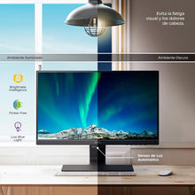 Load image into Gallery viewer, Vibrant 22-Inch Full HD Monitor with Eye-Care Features &amp; Hidden Cable Management