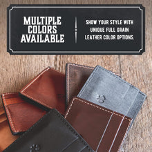Load image into Gallery viewer, Premium Slim Leather Wallet for Men – Lightweight with Durable Stitching &amp; Style