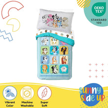 Load image into Gallery viewer, Bluey &amp; Friends 4-Piece Toddler Bedding Set – Soft Microfiber Dream Collection
