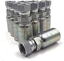 Load image into Gallery viewer, Corrosion-Resistant 10-Pack of 3/8" Hose x JIC 37° Fittings for Fluid Power