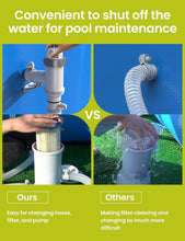 Load image into Gallery viewer, Durable Swimming Pool Hose Adapter with Leak-Proof Plunger Valves - 2 Pack